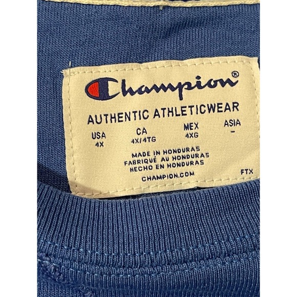 MSRP $50 Champion Plus Size Signature Graphic Sweatshirt Gray Size 4X - Picture 4 of 6